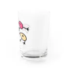 suzuriのeeeeat!のeeeeat!のキーウイ(ピンク) Water Glass :right