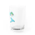 中目黒のフグであそぶイルカ Water Glass :right