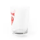 Si-manのHeart cut Water Glass :right