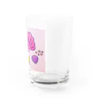 めんだこうさぎ星人の夏gakita ぴんく Water Glass :right