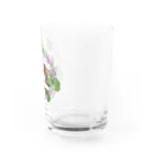 AmoDoodleのジョニーさんと小梅ちゃん Water Glass :right