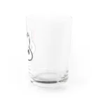 ゆるいぐっずを生み出す母のぴえんうさぎ Water Glass :right