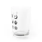 目ん玉の宗教のマーク集 Water Glass :right