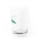 ワタナベの精一杯生きるわにくん Water Glass :right