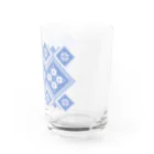 mianiuの北欧っぽいknitting pattern － 水色 Water Glass :right