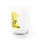 依乃王里【生き物交尾シリーズグッズ】のLove・ライオン背面デザイン白色バージョン Water Glass :right