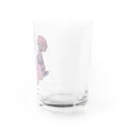 突撃蝶々屋さんSUZURI支店のねむみと少年 Water Glass :right