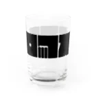 音声企画モスフロックス物販部の音声企画モスフロックスのごついロゴ Water Glass :right