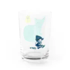 たんじあきこのあおみどりねこ Water Glass :right