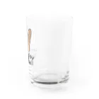 スズナのLet's play baseball Water Glass :right