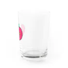 ニコニコ❤︎お肉のリンゴの妖怪ちゃん Water Glass :right