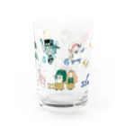 マンガ数秘らぼショップ　SUZURI店の数秘脳内住人だいしゅうごう Water Glass :right