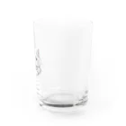 lovetwingeのお気に召すまま猫(グレー) Water Glass :right