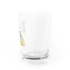 cinnamon salvareのモダンインコ Water Glass :right