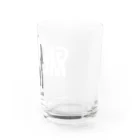 ペアTシャツ屋のシバヤさんのペア(GROOM)タキシード_白_FW Water Glass :right