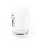 きゃぴばら倶楽部のアマビエさま【お祓い】 Water Glass :right
