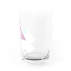 SANKAKU DESIGN STOREの友よ、乾杯しよう！ 青赤 Water Glass :right