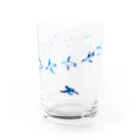 𓅪 cula 𓇽の空飛ぶペンギン Water Glass :right