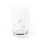 きまぐれこねこのバニラアイスクリームとねこ Water Glass :right