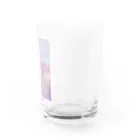 ふわり＊曼荼羅アートのlemuria Water Glass :right