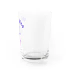 NIKORASU GOのユーモアデザイン「ぺこぺこ」 Water Glass :right