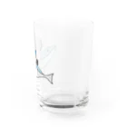 月見うどんのイルカでGo！ Water Glass :right