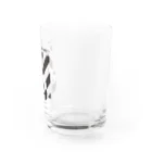 PANDA panda LIFE***の飛び出すパンダ　ストライプ Water Glass :right