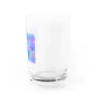izu online☺︎のパノラマトーングラス(青) Water Glass :right
