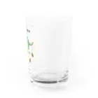 Ashidoriのハナマキトカゲ(ひまわり) Water Glass :right