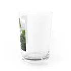 Yama10の白。花。花火。ほわほわ。 Water Glass :right