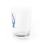 絶滅危惧種　suzuri 店の滅 Water Glass :right