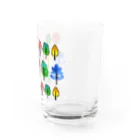 水彩イラストグッズの北欧風水彩の木 Water Glass :right
