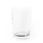 kedamamaのきりんびーる(赤) Water Glass :right