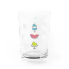 milshopのなつのおかし-のみもの- Water Glass :right