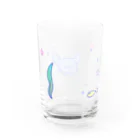 ゅの犬氏、はじめての海 Water Glass :right