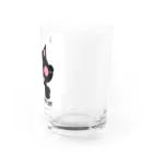 MOTCOM Winkel+の幸運の黒猫｜GOODLUCKcat Water Glass :right