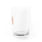 ダークとハッピー.のただのくま Water Glass :right