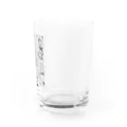 menemeneの AQUARIUM CIRCUS -black line- Water Glass :right