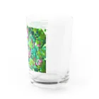 Parfume-weaverの万華鏡　グリーン Water Glass :right