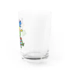 onigirisuit のド派手帽子のワニくん Water Glass :right