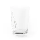 ひよこまめのくまガオー Water Glass :right