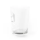 朔のボウルのかっこいいハスキー横顔 Water Glass :right