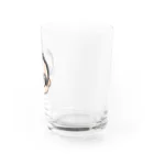 Michi Designの赤ちゃん社長（サングラス） Water Glass :right