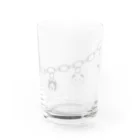 ヤシログラムショップのチームこらいふ・チェーンフェイス柄 Water Glass :right