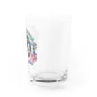 狭刈十の花鳥八卦図 Water Glass :right