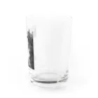 こはるで園のシックなぽんちゃん Water Glass :right