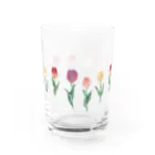 Asahi art styleのチューリップ Water Glass :right