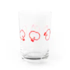 らぷるのらぷるコロコログラス赤 Water Glass :right