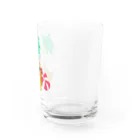 【モルモット】Mugi & Ruki【四国犬】のトロピカルモルモット(背景なし) Water Glass :right