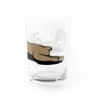 Poooompadoooourの本と、なまけもの(かげなし) Water Glass :right